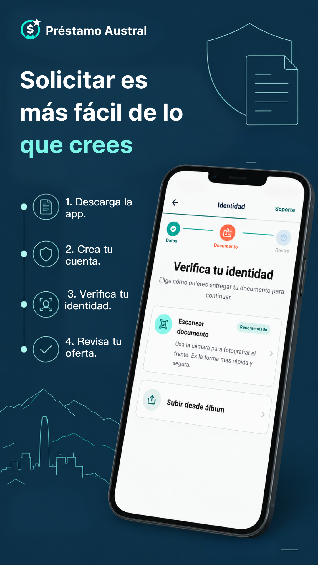 Paso de verificación facial